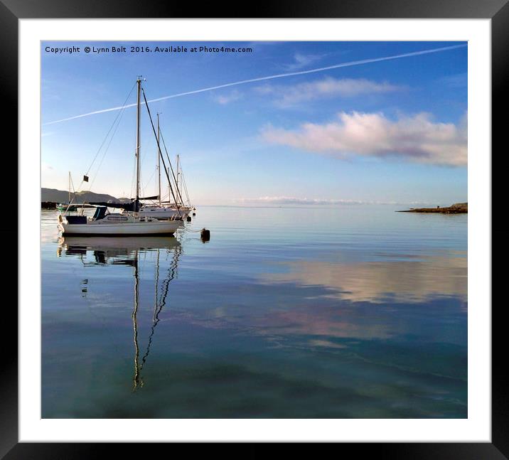 Early Morning Framed Mounted Print by Lynn Bolt