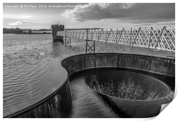 Fontburn reservoir, Northumberland Print by Phil Reay