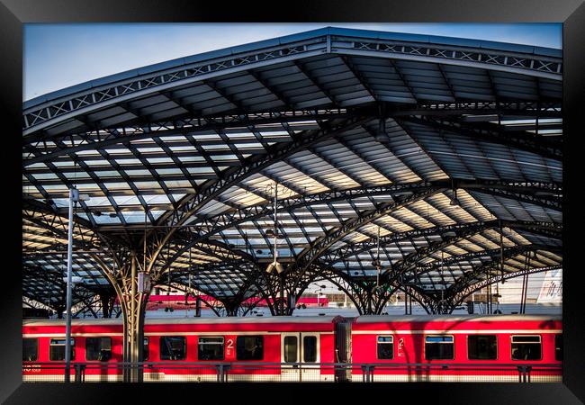 Cologne Station Framed Print by Mick Sadler ARPS