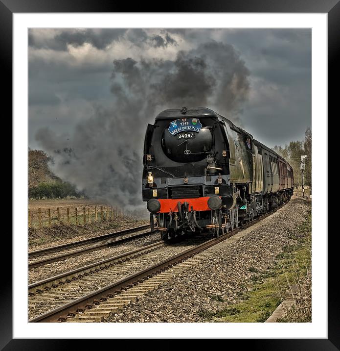 Tangmere(2) Framed Mounted Print by Geoff Storey