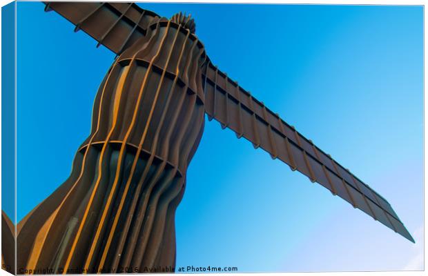 Angel of the North Canvas Print by andrew blakey