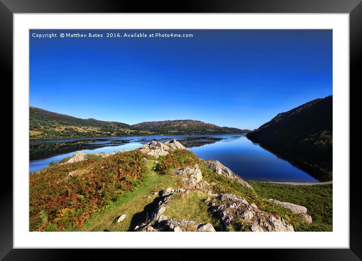 Unbelievable Ullswater Framed Mounted Print by Matthew Bates