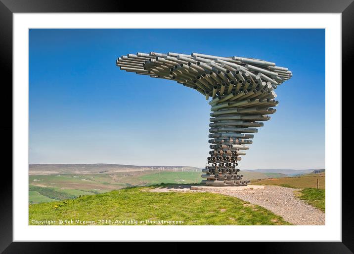 The singing ringing tree Framed Mounted Print by Rob Mcewen