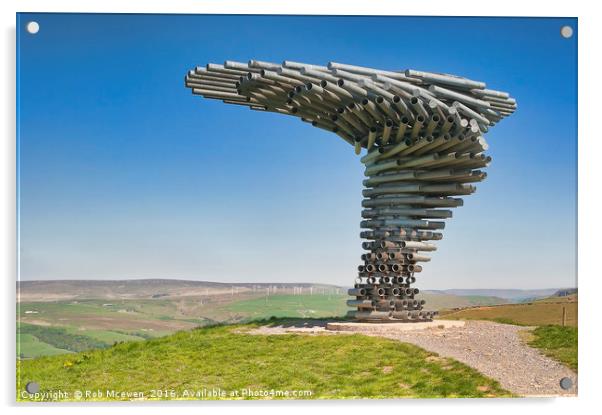 The singing ringing tree Acrylic by Rob Mcewen