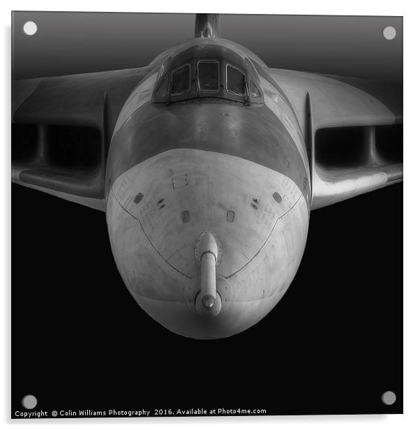 The Avro Vulcan BW Acrylic by Colin Williams Photography