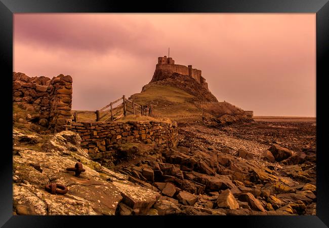 Holy Island Framed Print by Northeast Images