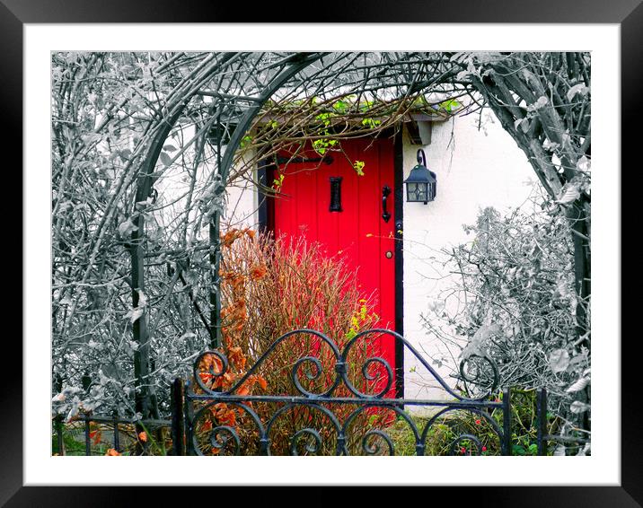 a touch of colour Framed Mounted Print by paul ratcliffe