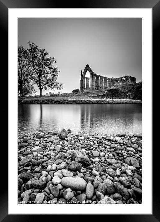 Bolton Abbey Framed Mounted Print by Richard Whitley
