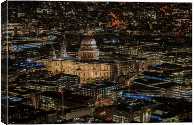 St Paul's Cathedral Canvas Print by Andy Evans