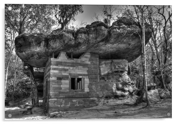 Kou Nang U-Sa -Phu Phra Bat Historical Park Acrylic by Annette Johnson