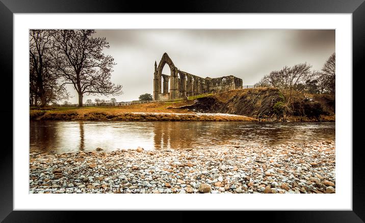 Bolton Abbey, Yorkshire Framed Mounted Print by Richard Whitley