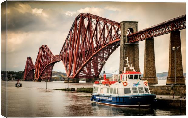 Maid of the Forth Canvas Print by Andy Barker