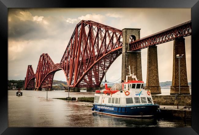 Maid of the Forth Framed Print by Andy Barker