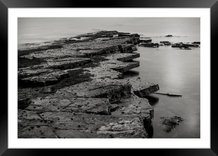 Kimmeridge Bay Dorset  Framed Mounted Print by Shaun Jacobs