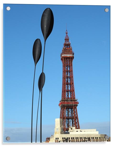 Blackpool Acrylic by Victor Burnside