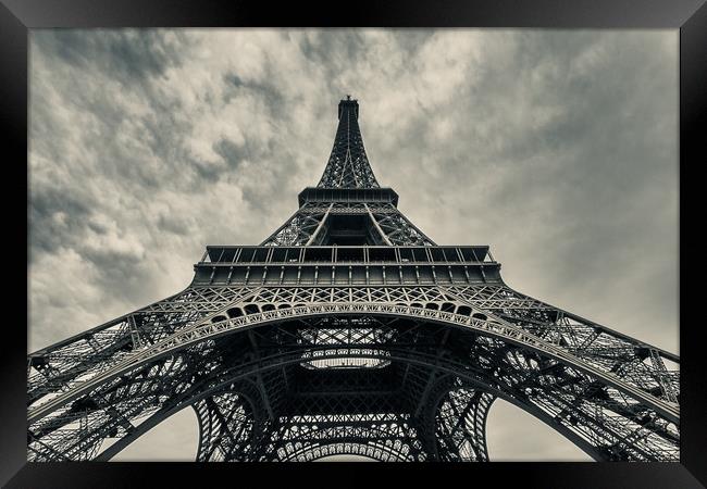 The Eiffel Tower Framed Print by Alan Duggan