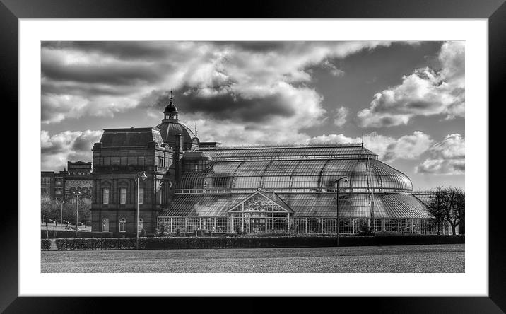 The Winter Gardens Framed Mounted Print by Angela H