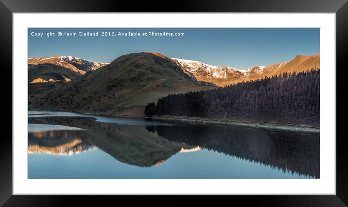 Haweswater Reservoir Framed Mounted Print by Kevin Clelland