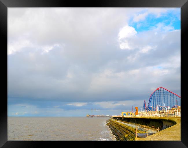 promenade Framed Print by Victor Burnside