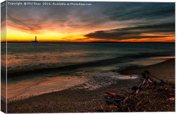 Good morning Sunderland Canvas Print by Phil Reay