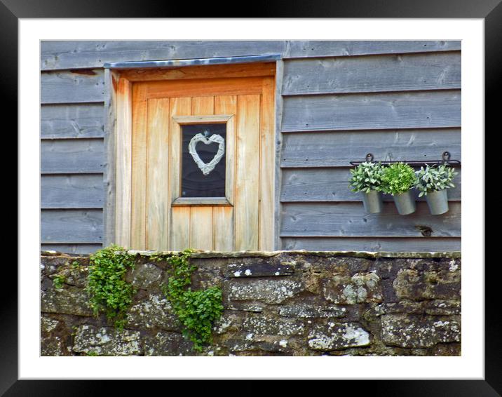 home is where the heart is. Framed Mounted Print by paul ratcliffe