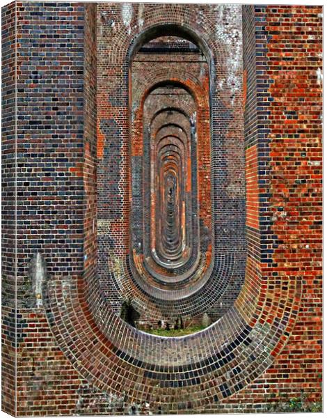 Ouse Valleey Viaduct Canvas Print by Karl Butler