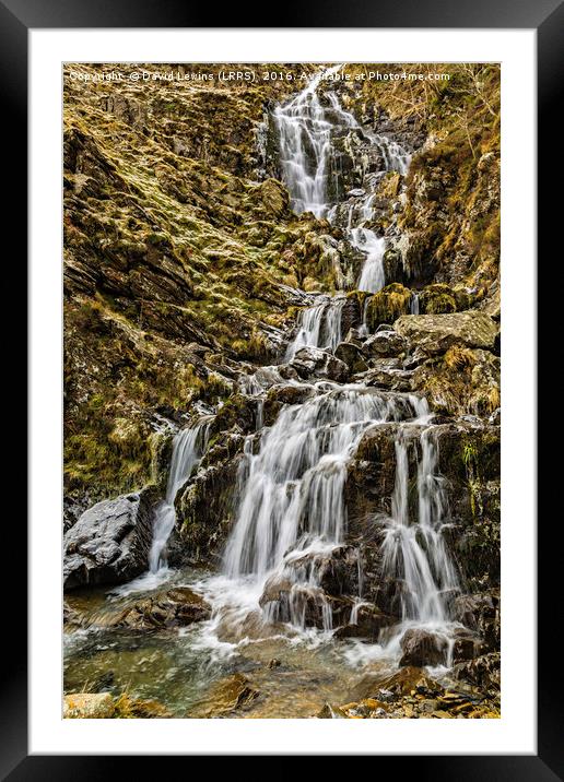 Cautley Spout Framed Mounted Print by David Lewins (LRPS)