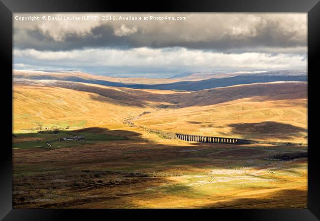 Ribblehead Viaduct Framed Print by David Lewins (LRPS)