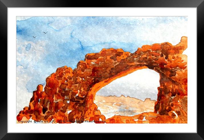 ARCHES N.P. - U.S.A. Framed Mounted Print by dale rys (LP)