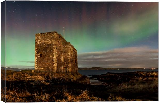 Northern Lights Canvas Print by Sam Smith