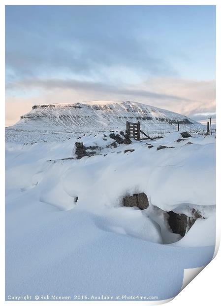 pen y ghent Print by Rob Mcewen