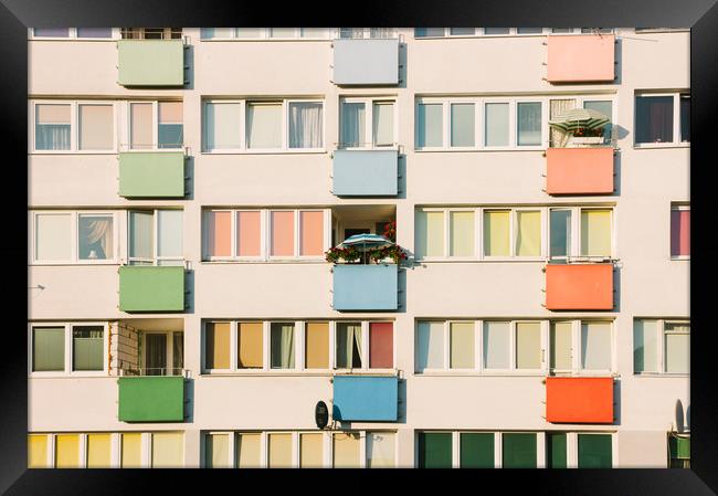 Apartment Life Framed Print by Patrycja Polechonska