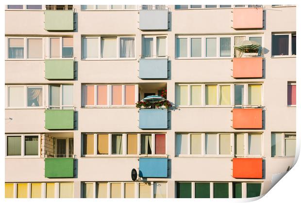 Apartment Life Print by Patrycja Polechonska