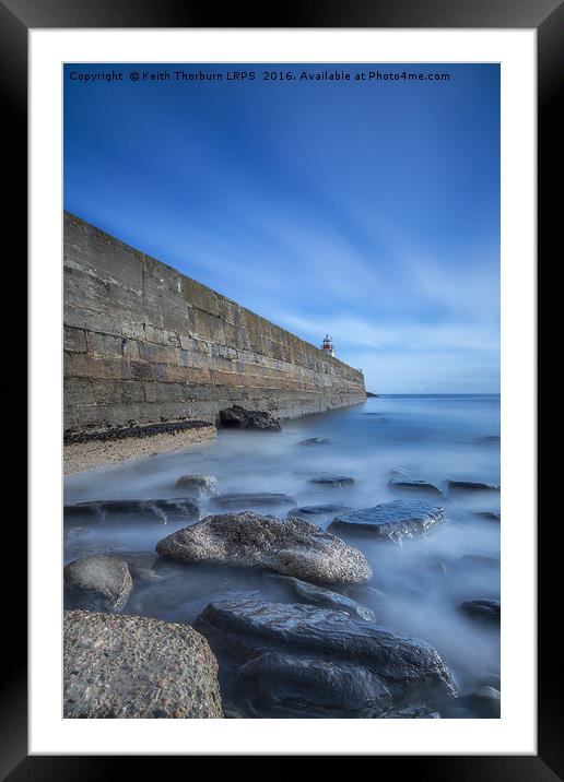 Invershore Lighthouse Framed Mounted Print by Keith Thorburn EFIAP/b