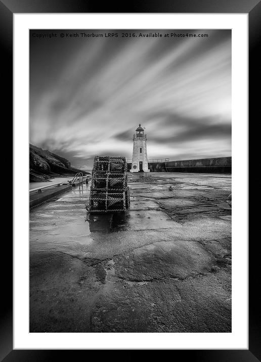 Invershore Lighthouse Framed Mounted Print by Keith Thorburn EFIAP/b