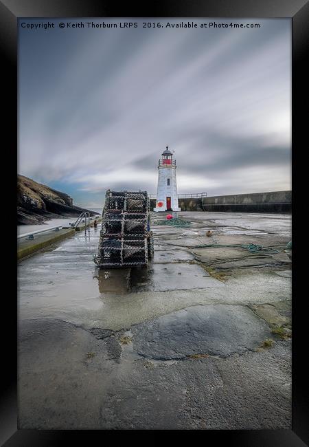 Invershore Lighthouse Framed Print by Keith Thorburn EFIAP/b