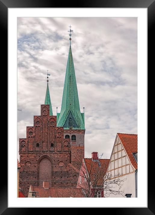 Helsingor Saint Olaf Church Framed Mounted Print by Antony McAulay