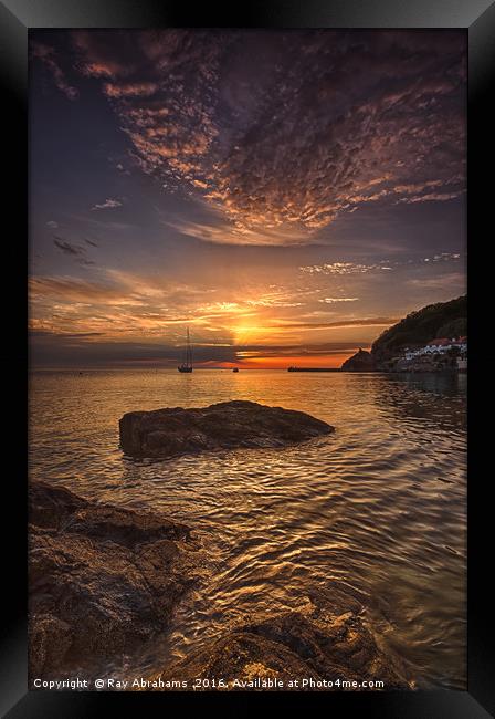 Dawn Light Framed Print by Ray Abrahams