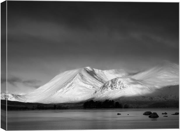 The Black Mount, Rannoch Moor, Scotland. Canvas Print by Tommy Dickson