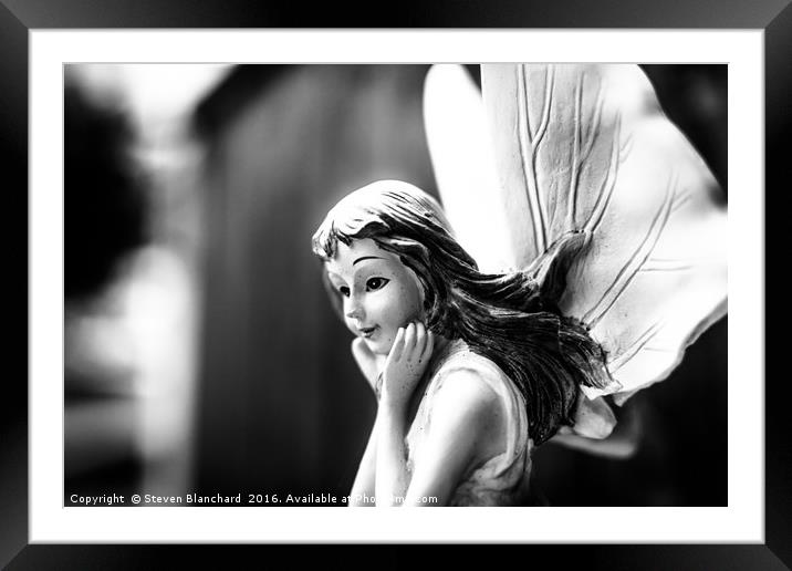 Must be an angel Framed Mounted Print by Steven Blanchard