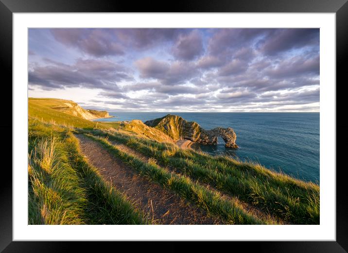 Durdle Door  Framed Mounted Print by Shaun Jacobs