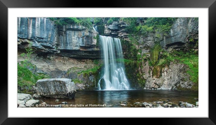 Thornton Force Framed Mounted Print by Rob Mcewen