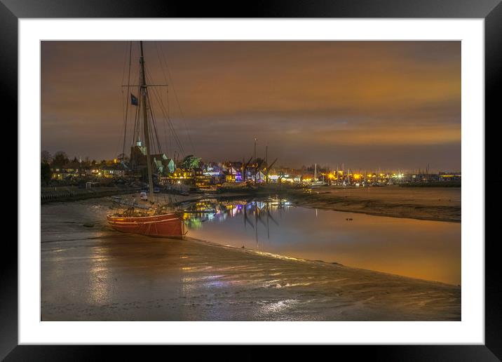 A Night in Maldon Framed Mounted Print by peter tachauer