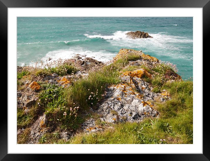 Colours of Cornwall Framed Mounted Print by David McCulloch