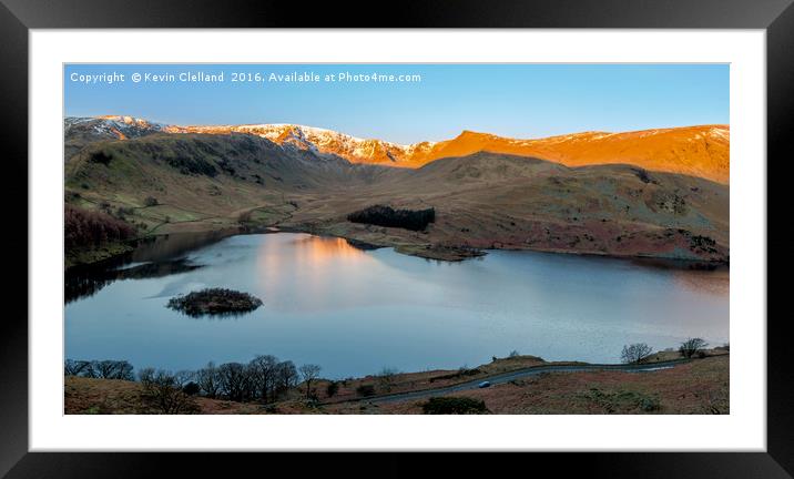 Haweswater Reservoir Framed Mounted Print by Kevin Clelland