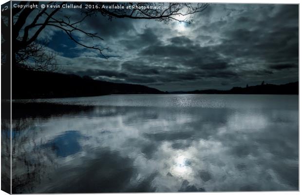 Haweswater Reservoir Canvas Print by Kevin Clelland