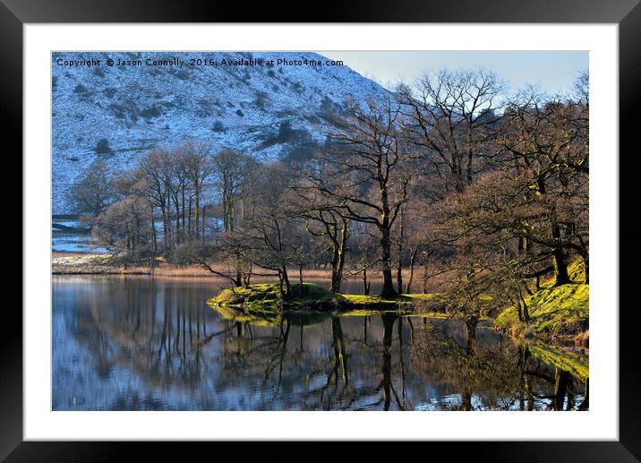 Rydalwater Reflections Framed Mounted Print by Jason Connolly