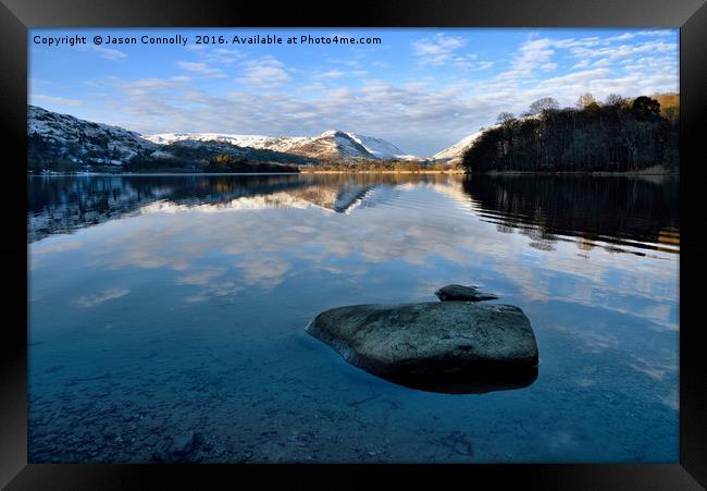Grasmere Reflections Framed Print by Jason Connolly