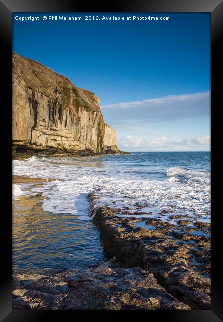 From Dancing Ledge Framed Print by Phil Wareham