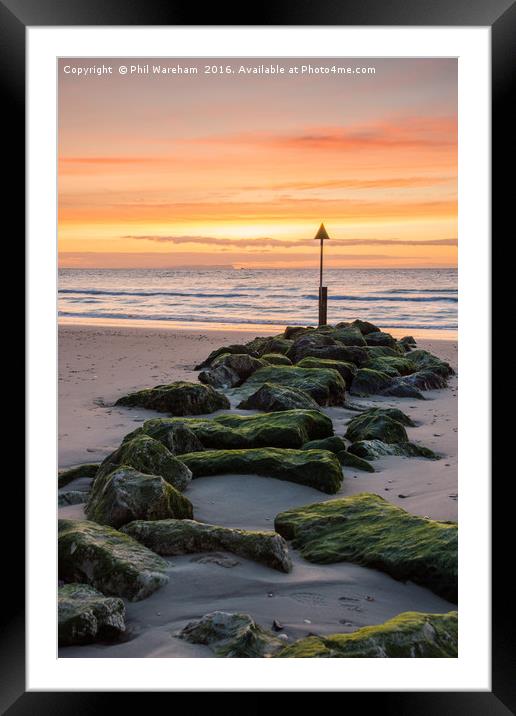 Early Morning Glow Framed Mounted Print by Phil Wareham